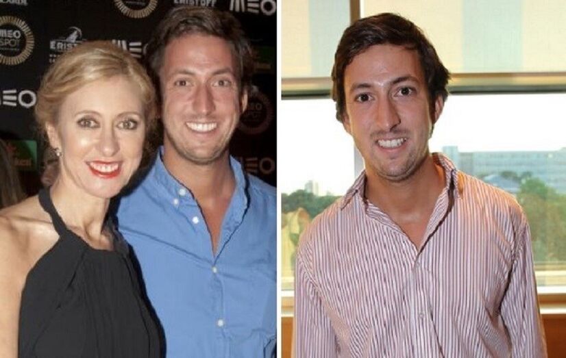 Imagens de um passado feliz: Judite Sousa e André Bessa