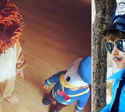 Famosos mostram os filhos a brincarem ao Carnaval