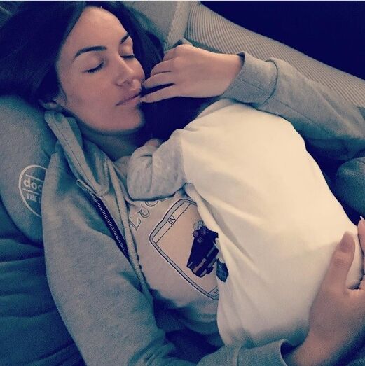 Liliana tem partilhado diversas fotografias com o seu bebé de 2 meses