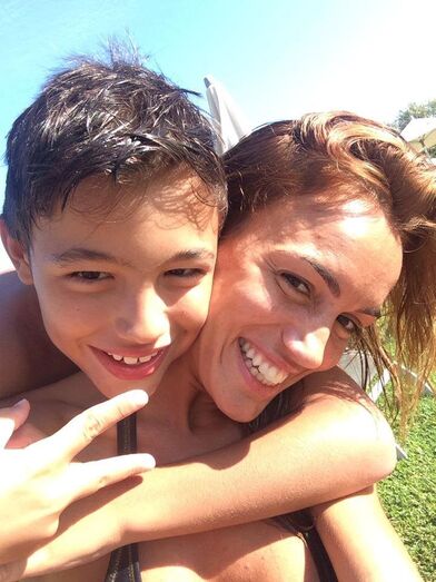 Liliana com Miguel Ângelo