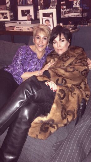As mães de Jennifer Lopez e das Kardashian: Guadalupe Rodríguez e Kris Jenner
