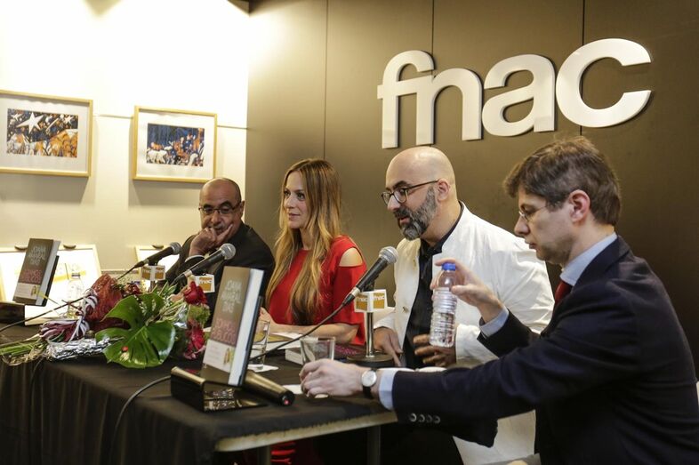 Valter Hugo Mãe e Octávio Ribeiro apresentaram o livro