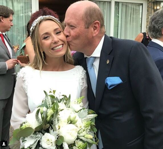 Sofia Arruda com Luís Esparteiro