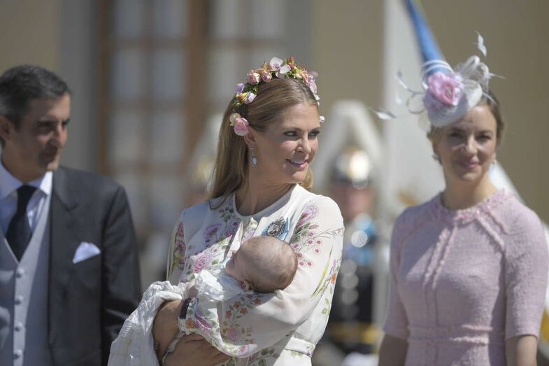 Batizado da princesa Adrienne da Suécia