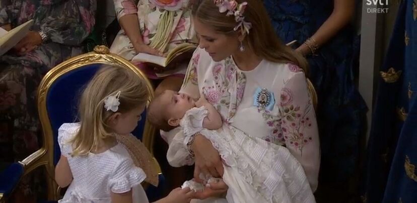 Batizado da princesa Adrienne da Suécia