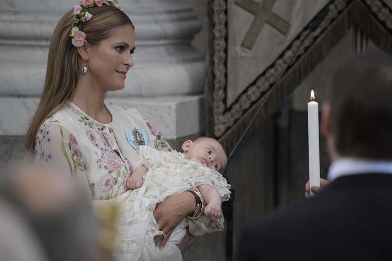 Batizado da princesa Adrienne da Suécia