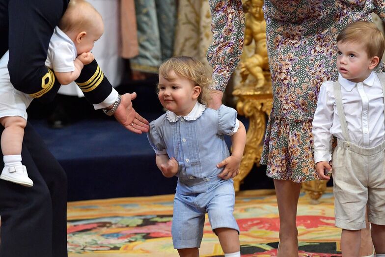 Batizado da princesa Adrienne da Suécia