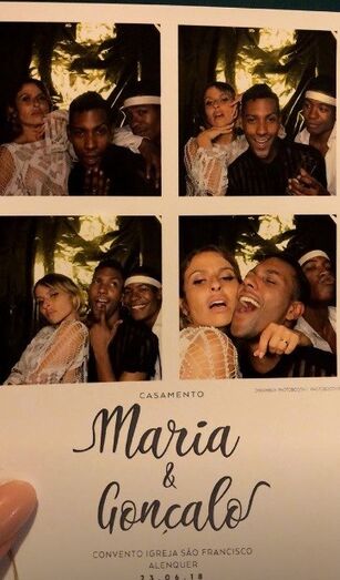 Maria Sampaio e Gonçalo Cabral já estão casados