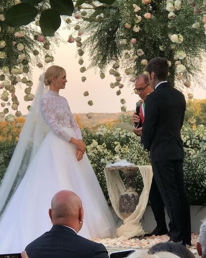 As imagens mais bonitas do "casamento real de Itália" 