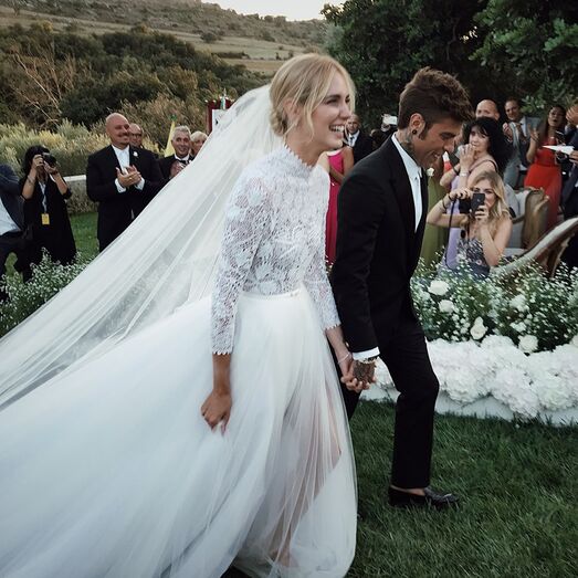 As imagens mais bonitas do "casamento real de Itália" 