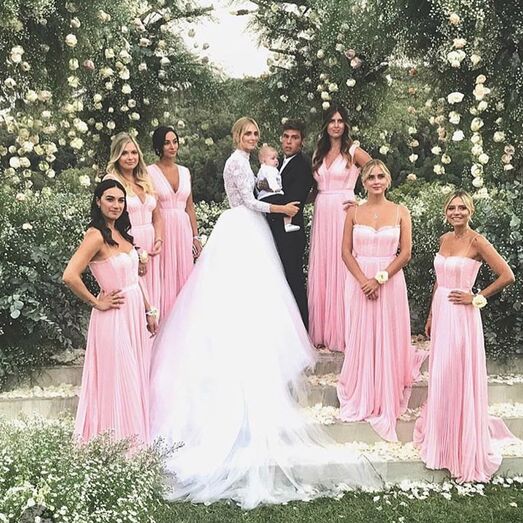 As imagens mais bonitas do "casamento real de Itália" 