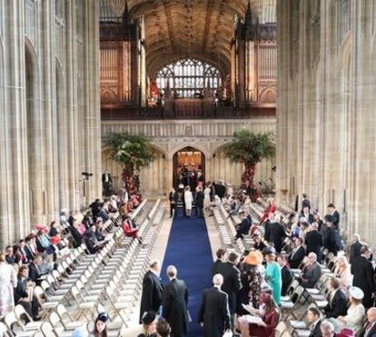 Estas são as primeiras imagens do casamento da princesa Eugenie, a neta da rainha de Inglaterra