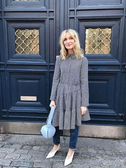 Como usar os vestidos de Verão ao longo do Outono