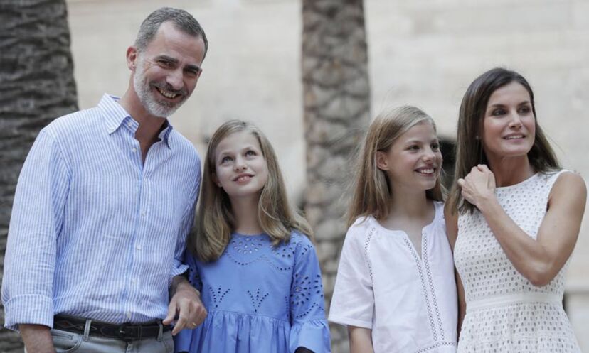 Felipe V, Letizia, princesa Leonor, infanta Sofia