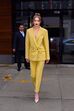 Gigi Hadid - fato amarelo