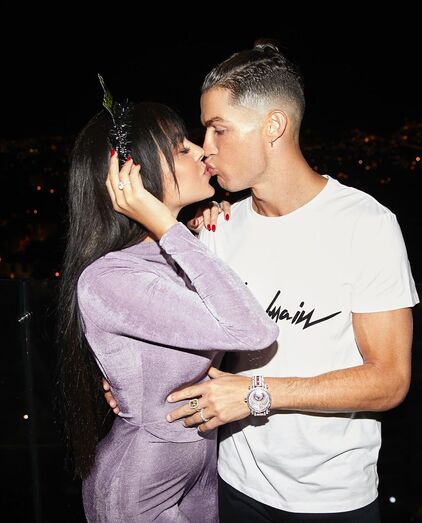 Cristiano Ronaldo, Georgina, Família aveiro, réveillon