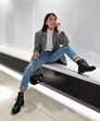 'Looks' com botas Militares 