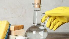 Use vinagre nas limpezas, mas não limpe tudo