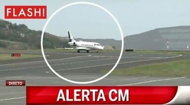 Cristiano Ronaldo chega à Madeira após AVC de Dolores Aveiro