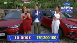 Hélder Reis gozado pelas colegas da RTP1 após rasgar as calças em direto. Veja o vídeo.